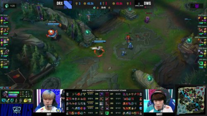 【英雄联盟】英雄联盟赛事的精彩时刻 20201030 22点场