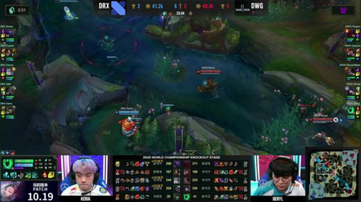 【英雄联盟】英雄联盟赛事的精彩时刻 20201030 22点场