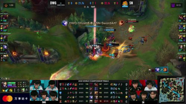 【英雄联盟】英雄联盟赛事的精彩时刻 20201031 18点场