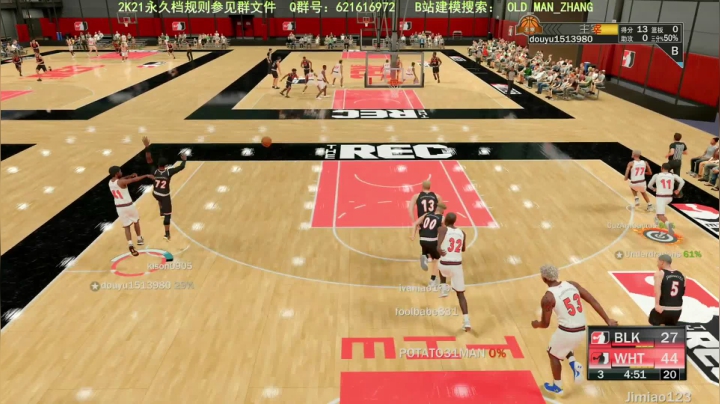 乔丹中心公园NBA2K21 2020-11-01 00点场