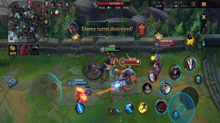 英雄联盟手游：手游的诺手还是蛮还原的丝滑