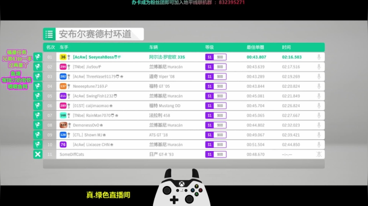 地平线4-你问我答 2020-10-25 21点场