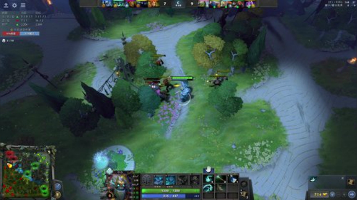 我在斗鱼看inflame丶hyz直播DOTA2