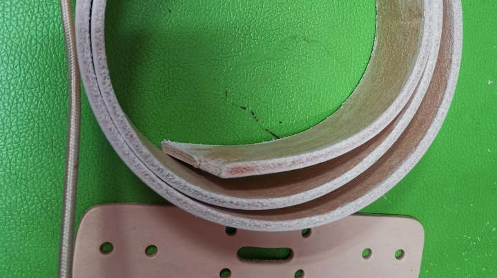 植鞣革皮带制作学习  上