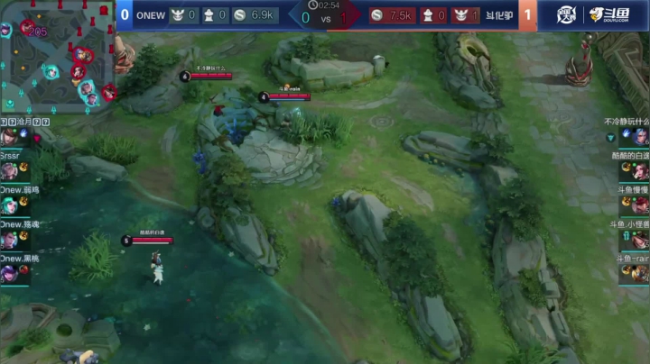 王者荣耀大师赛S2胜者组二进一 ONWE VS 斗化驴 第二场