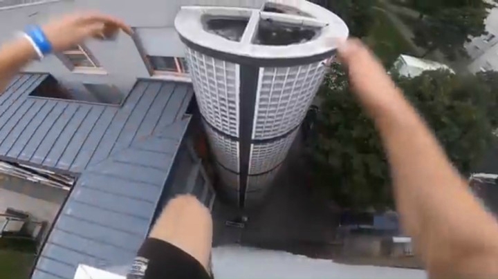 跑酷第一视角