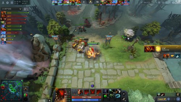 我在斗鱼看龚建ZSMJ直播DOTA2