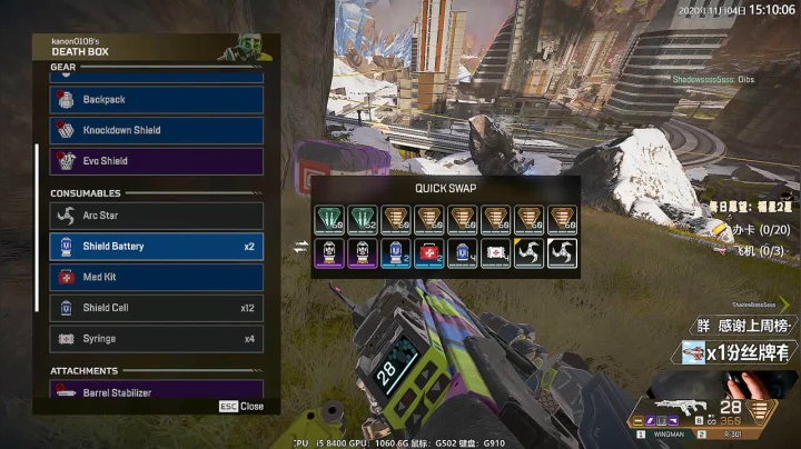 【Jusley】一千万伤害 2020-11-04 14点场