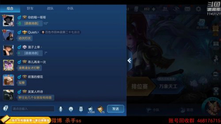 【王者荣耀】不可一世杀手的精彩时刻 20201106 02点场