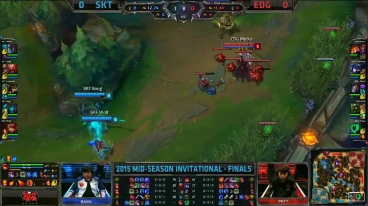 2015MSI季中邀请赛季中冠军赛 中文决赛EDG vs SKT G1