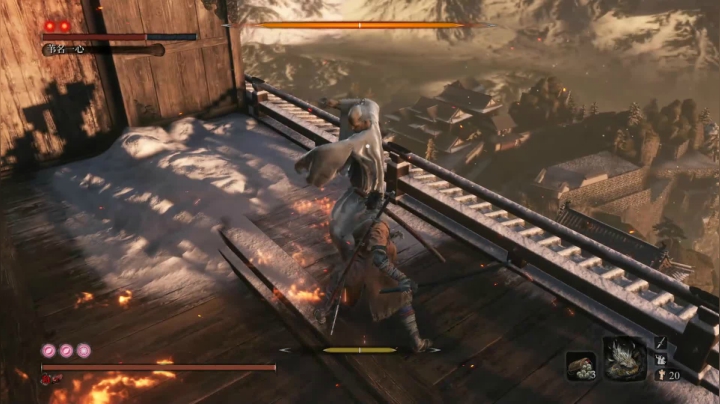 只狼一心伪无伤过,修罗版