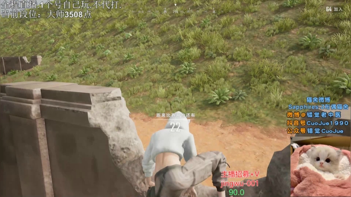 【错觉】无水分大师单排冲4000 2020-11-06 22点场