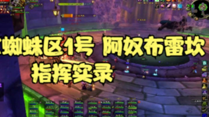 NAXX练习服 蜘蛛1号 阿奴布雷坎 指挥实录