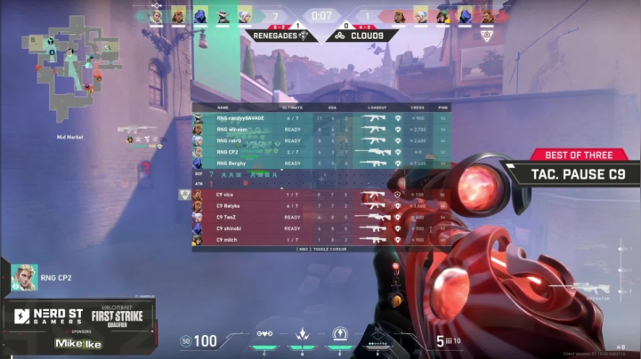 【直播】ENVY vs COL 2020-11-08 04点场