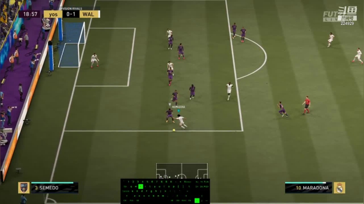 【劳尔.FIFA21】踢到两点开开卡 2020-11-11 01点场
