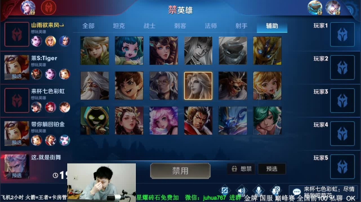 【2020-11-12 18点场】菊花666丶：第一阿珂  诸葛 巅峰赛