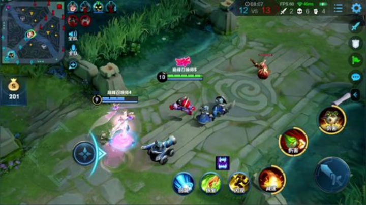 我在斗鱼看林蒙m直播王者荣耀