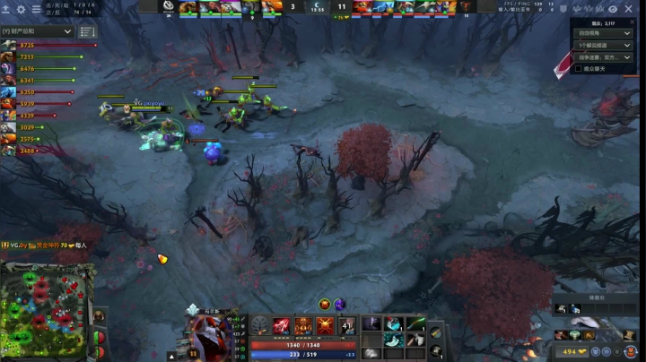 【2020-11-14 13点场】inflame丶hyz：职业杯S2 VG VS EHOME