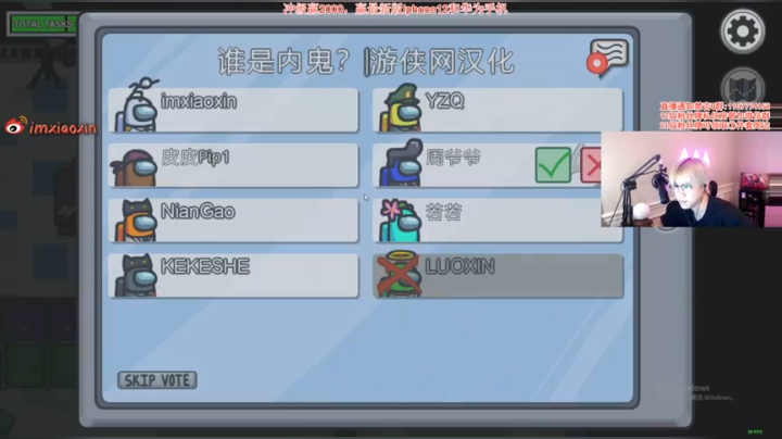 【2020-11-13 20点场】imxiaoxin：【打工人上人】faj
