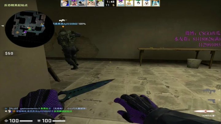 【2020-11-08 14点场】CSGO西瓜：西瓜：CAL上上分丶