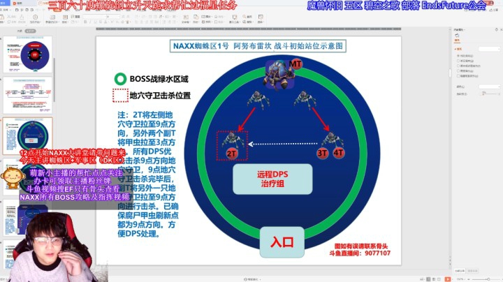 NAXX蜘蛛区+军事区（DK区）细节打法直播间讲解-11月14日晚 （深夜NAXX大讲堂）