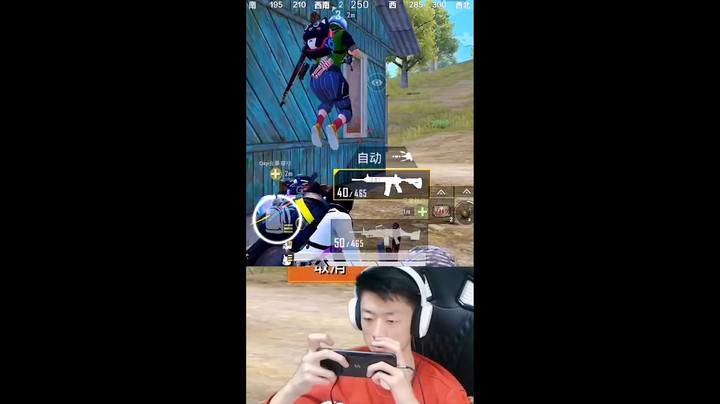 原来只有慢动作才能看得清我到底打中了几枪啊