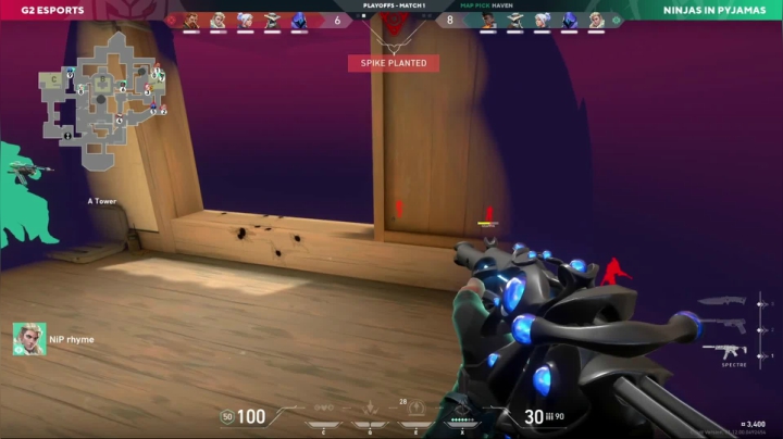 【VALORANT First Strike】欧洲赛区8进4 G2 vs NIP 下半场