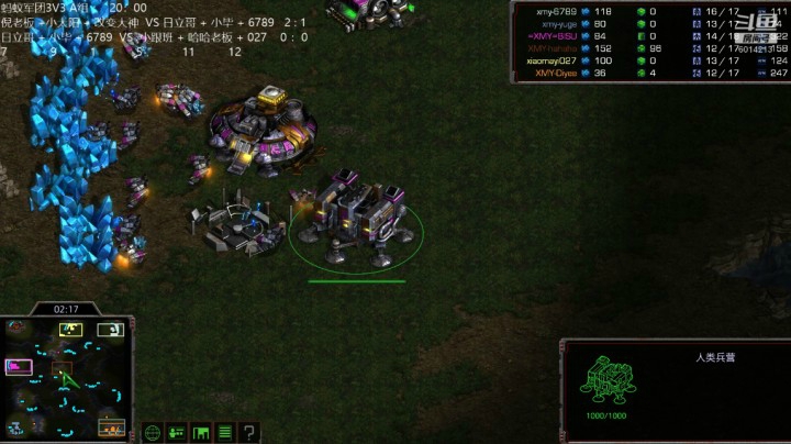 蚂蚁军团3V3A组：日立哥+小毕+6789  VS 小跟班+哈哈老板+027