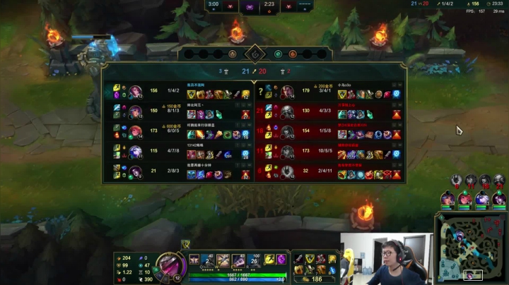 【2020-11-17 14点场】余小C真的很强：余小C：剑姬做到4秒2破！