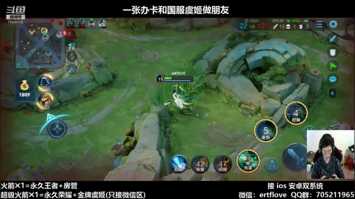 【2020-11-17 18点场】Forever柯南君：国服虞姬 第38个王者 第1个荣耀