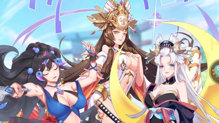 塔罗牌游戏。放置海海
