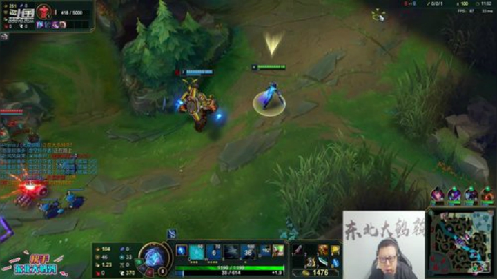 【英雄联盟】东北大鹌鹑的精彩时刻 20201118 22点场