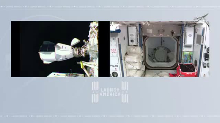 全程观看NASA的SpaceX CREW-1任务到达