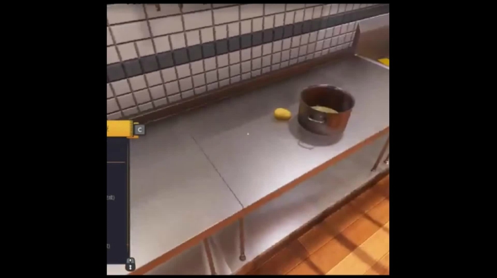 【兔了了高能集锦】：厨房模拟器1