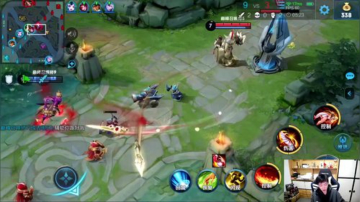 我在斗鱼看DL丶拖米直播王者荣耀