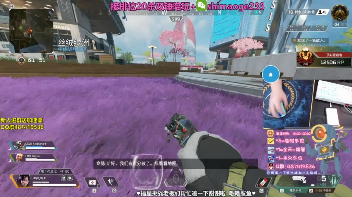 【2020-11-10 14点场】风神丷：猎杀排位！帮打排位徽章