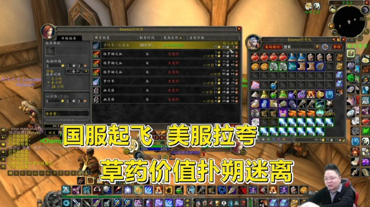 魔兽怀旧Vlog：同样的草药在国服价值不菲，在美服却如同草芥？