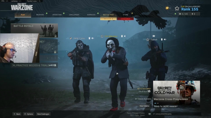 【2020-11-19 14点场】毛子Reckless：4000分