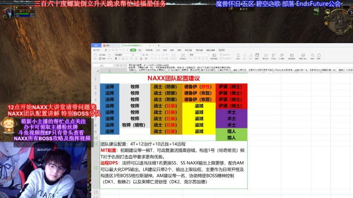 纳克萨玛斯开荒配置推荐