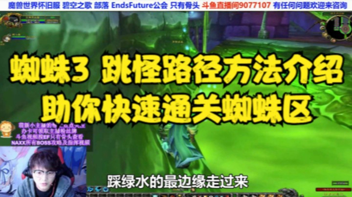 纳克萨玛斯蜘蛛区3号BOSS跳小怪介绍-助你快速通关蜘蛛区