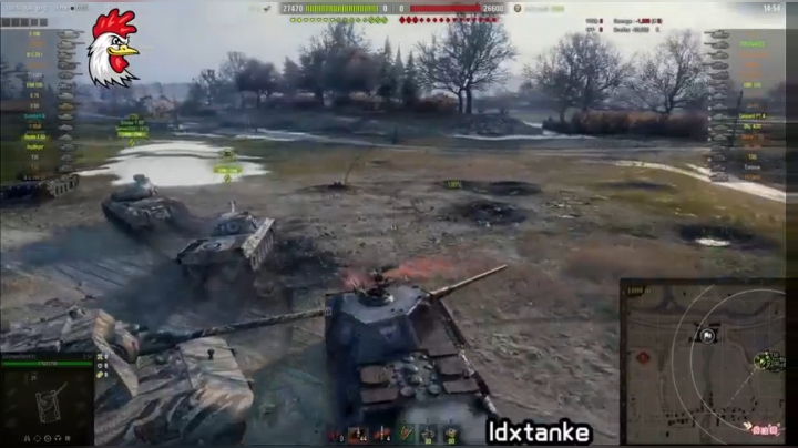 坦克世界 圣光E50 比我想的帅