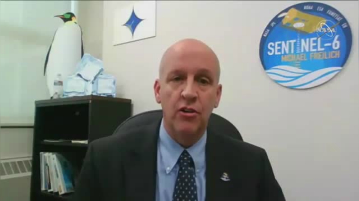 哨兵-6发射Prelaunch News Update on Sentinel-6 Michael Freil