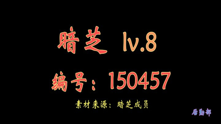19年暗芝宣传
