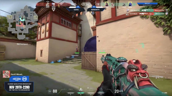 【VALORANT First Strike】GENG vs SERENITY 全场比赛高光时刻
