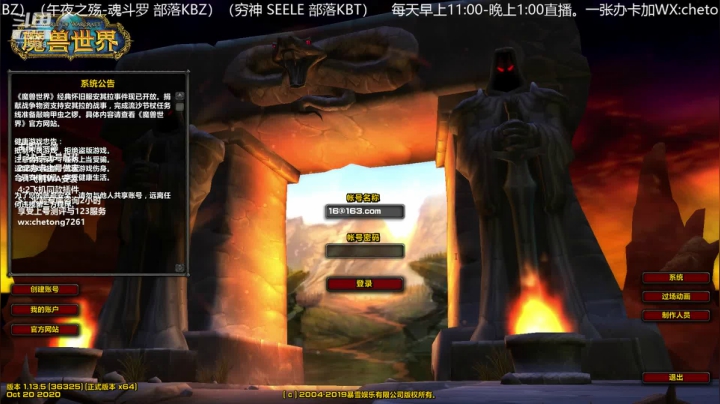 【2020-11-22 01点场】魔兽李佳琦：元素SM野团伤害秀！爆炸碾压