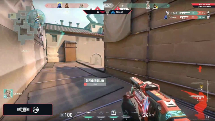 【VALORANT First Strike】T1 vs CLOUD9 全场比赛高光时刻
