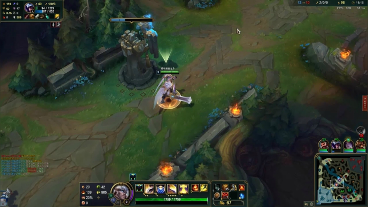 11.16上单盖伦vs石头人