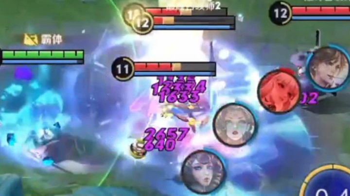 0.1秒四杀 全王者荣耀只有她能做到！