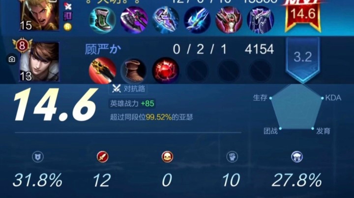 荣耀局70星惨遭挂机！那就四打五！少你一个又如何！