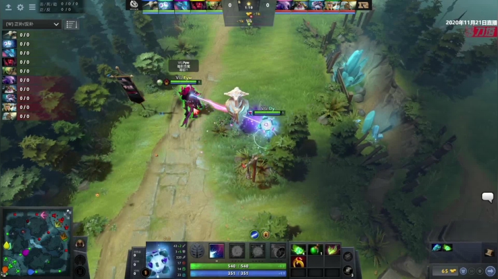 DOTA2 职业杯 S2 RNG vs VG BO3 第二场 11.21